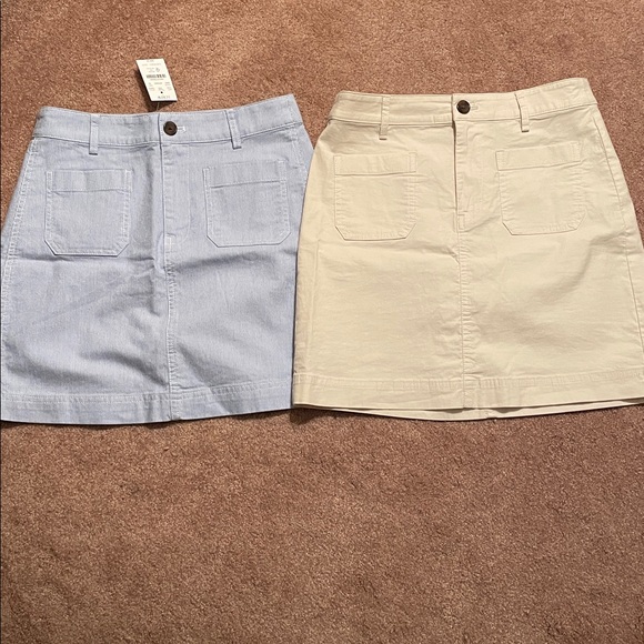 J. Crew Factory Dresses & Skirts - J. Crew Factory SET OF TWO Lizzie Patch Pocket Skirts 00